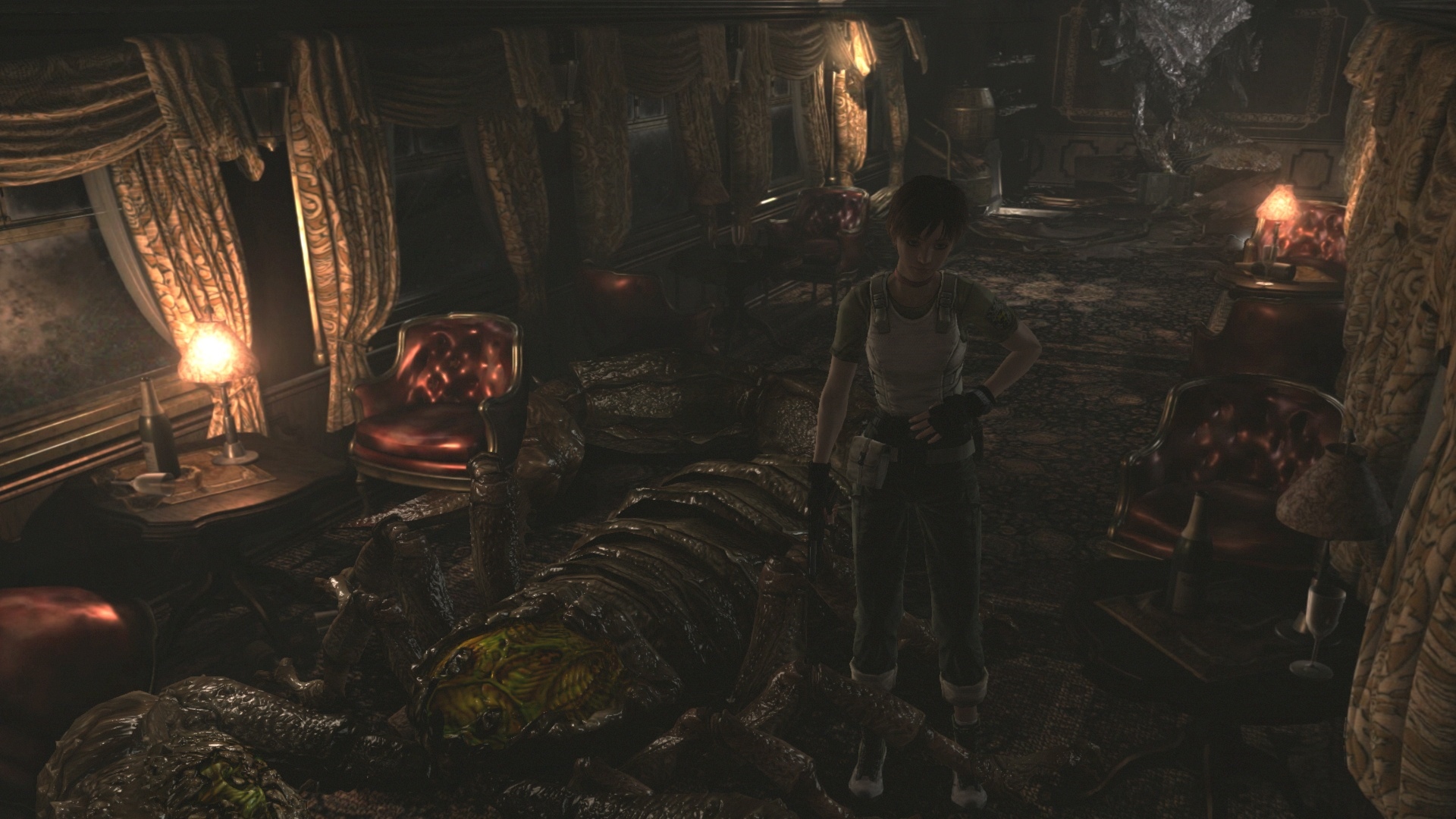 Resident Evil 0 HD Remaster / Origins Collection Cesta vo vlaku ani nhodou nie je pokojn.
