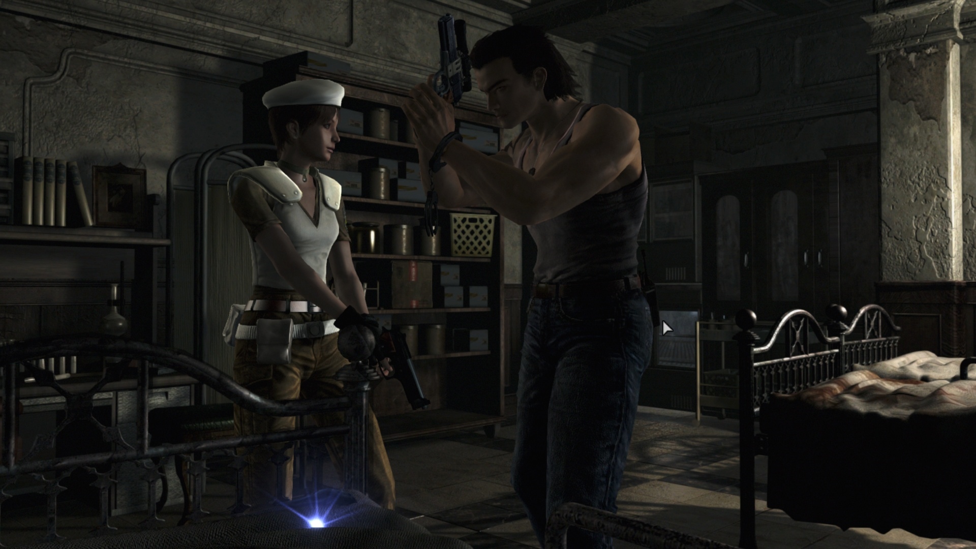 Resident Evil 0 HD Remaster / Origins Collection V mde Leech Hunter zbiera kad postava in pijavice. m viac ich zskate, tm zaujmavej bonus odomknete.