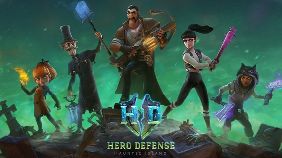 Hero Defense: Haunted Island