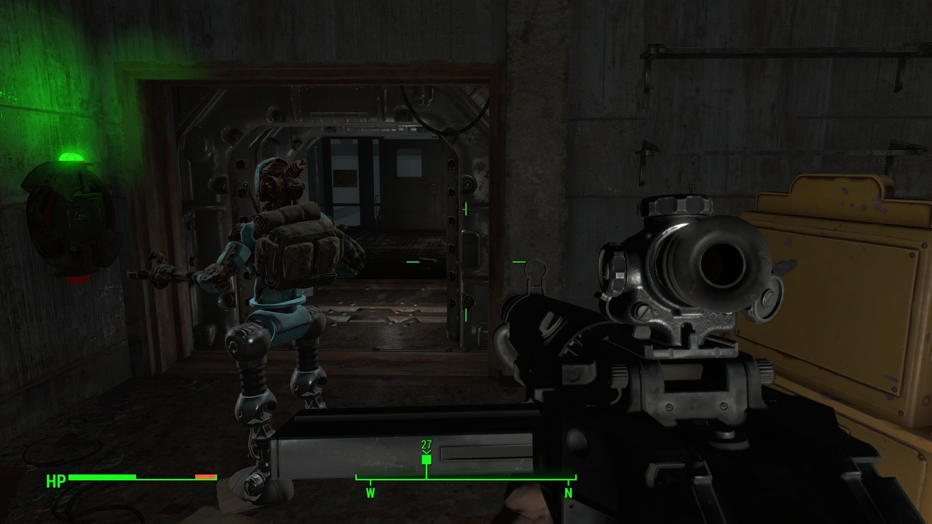 Fallout 4 - Automatron DLC Na niektoré miesta sa bez pomoci robota nedostanete.