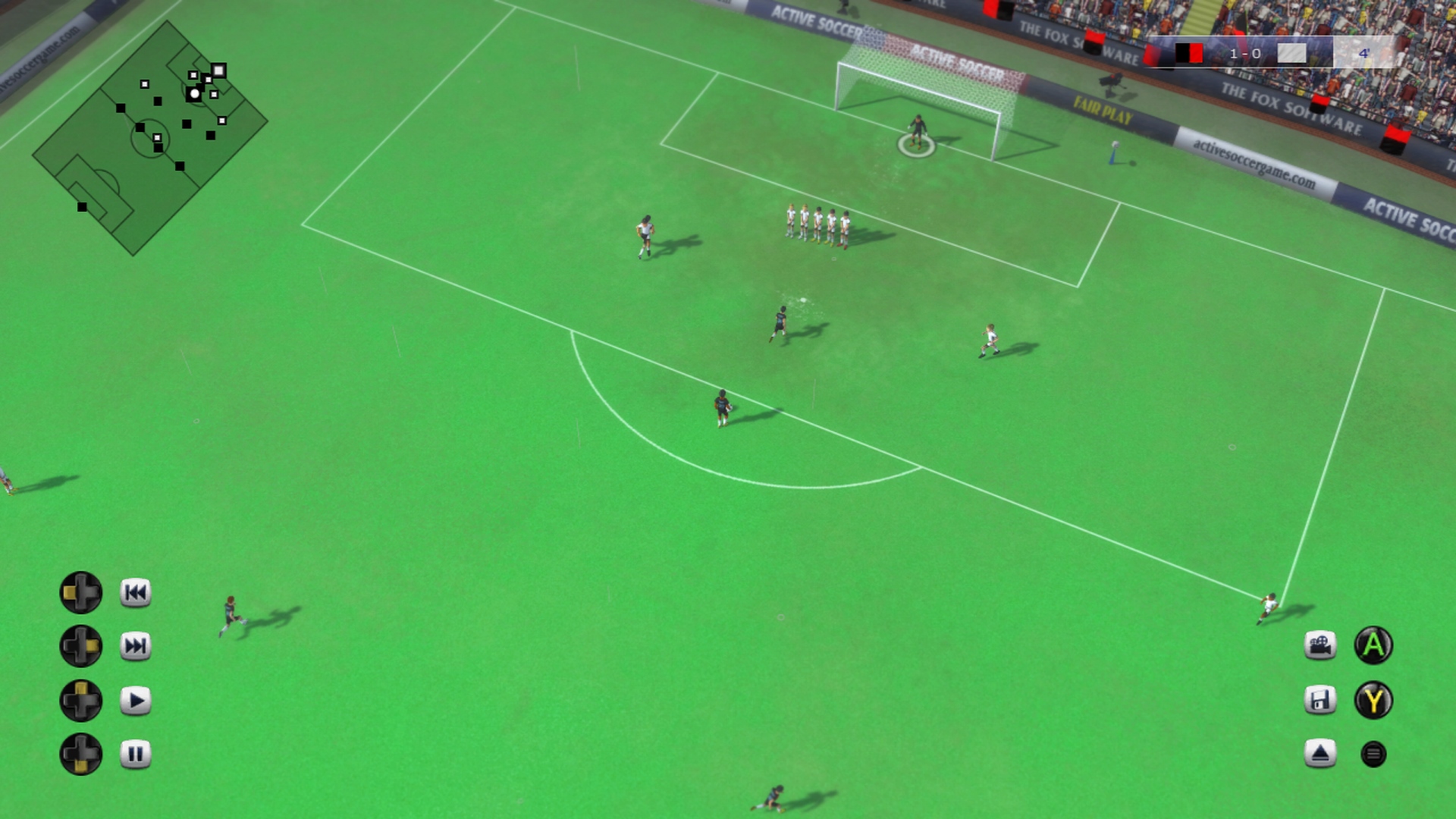 Active Soccer 2 DX Umel inteligencia m svoje slab aj siln strnky.