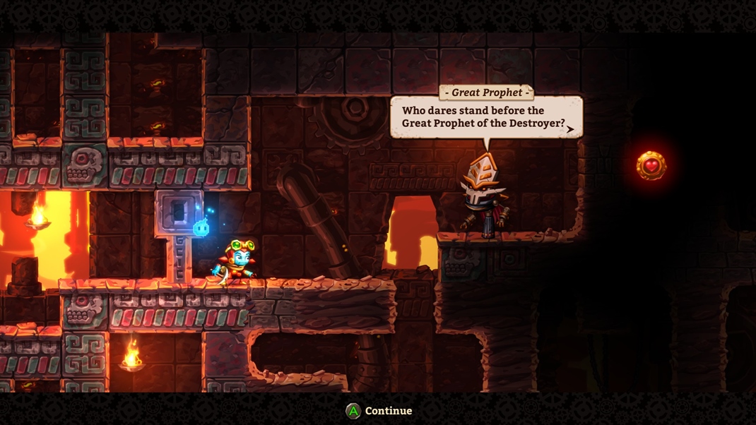 Steamworld dig 2 карта