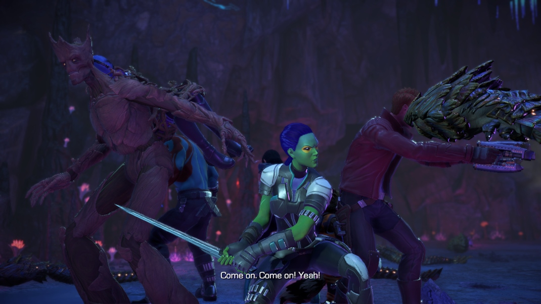 Guardians of the Galaxy: The Telltale Series Niektor akn scny si naozaj uijete.
