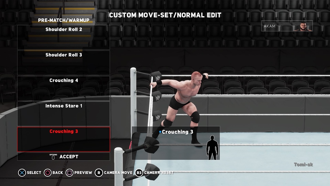 WWE 2K18 Pri vytváraní postáv si môžete zostaviť aj vlastný prejav. 
