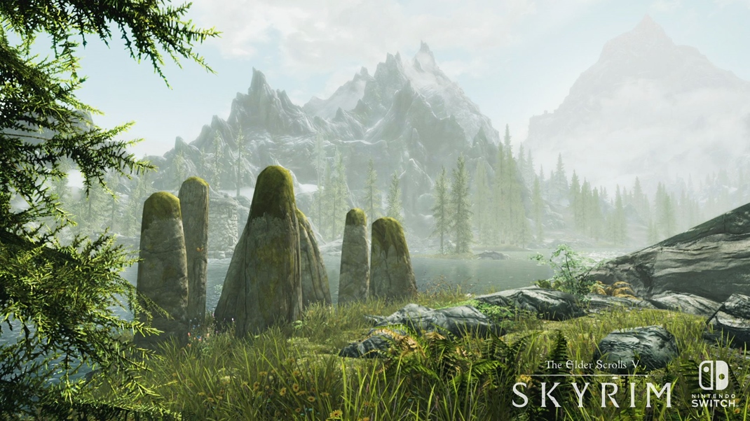 The Elder Scrolls V: Skyrim Niektoré zátišia majú priam upokojujúcu atmosféru, no v húštine možno drieme lokálna fauna.
