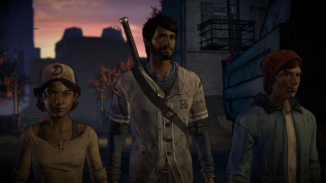 The Walking Dead: A New Frontier - kompletn sria Svoju lohu zohrvaj aj deti, ale Clem predasne dospela.