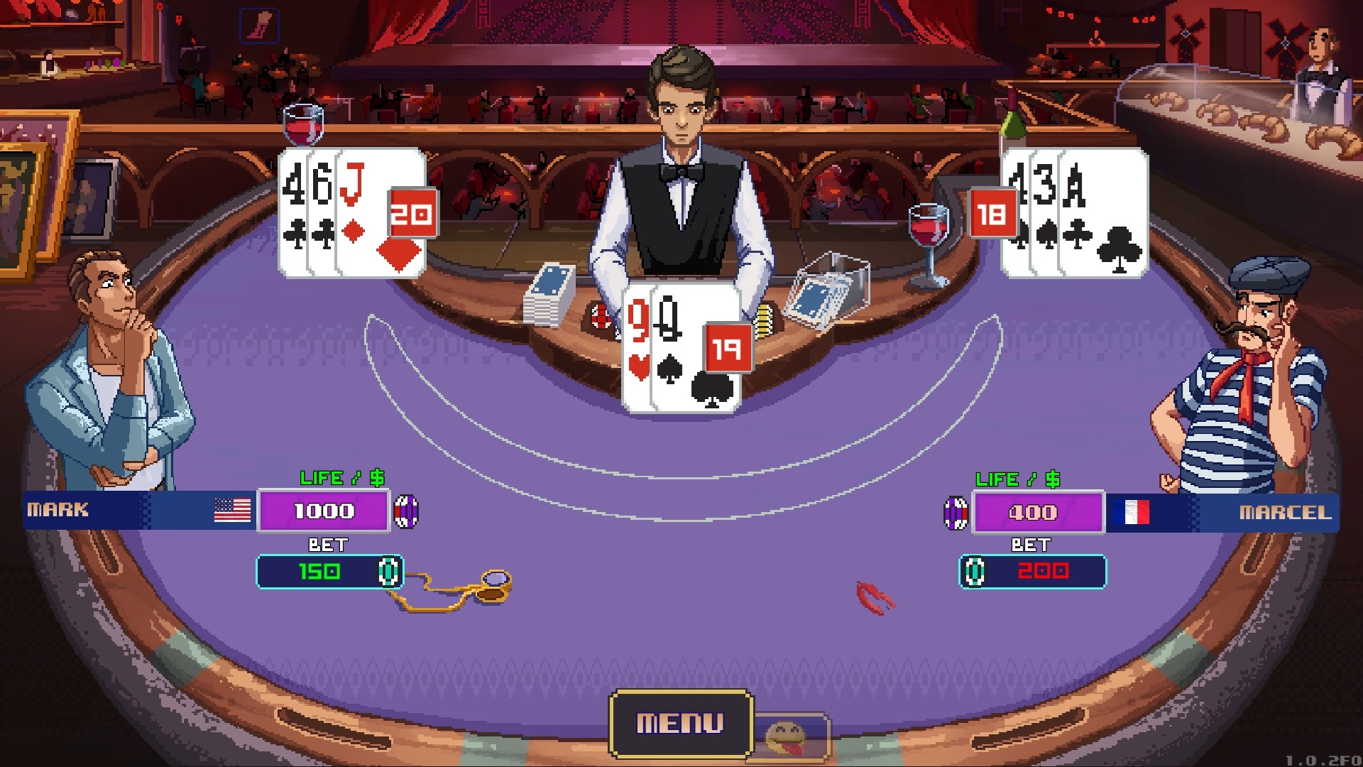 Super Blackjack Battle 2 Turbo Edition recenzia hra Sector.sk