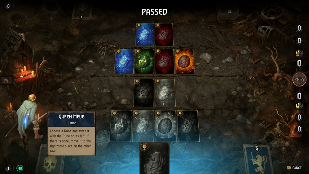 Thronebreaker: The Witcher Tales Aj toto je jedna z mnohých podôb kartovej hry, ktoré ponúka Thronebreaker.
