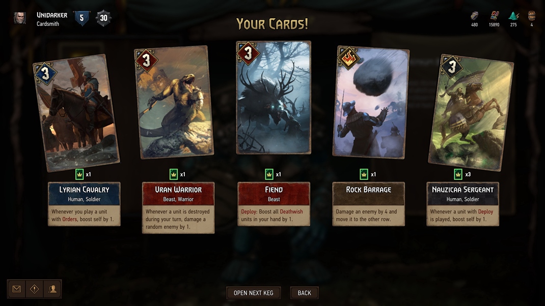 GWENT: The Witcher Card Game Toto mi vypadlo zo suda...