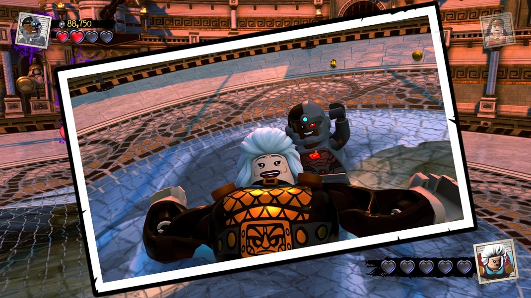 Lego DC Super-Villains S trofejou je fotka povinnosť.