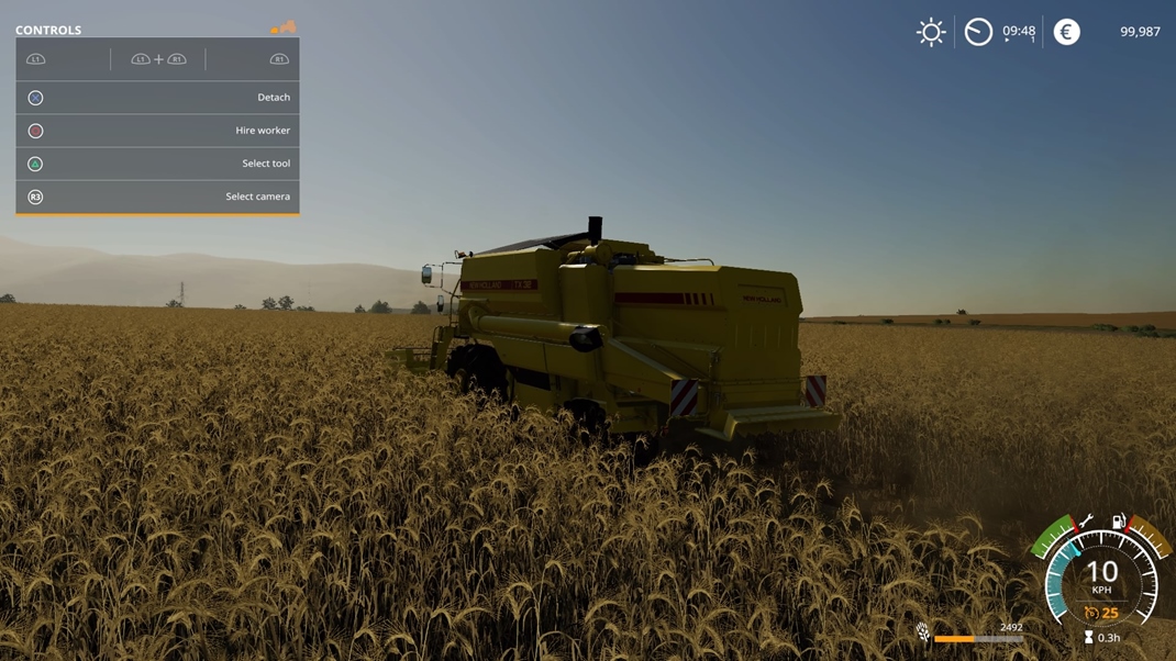 Farming Simulator 19 Môžete pomáhať aj ostatným farmárom s ich úrodou, oraním, hnojením a podobne.