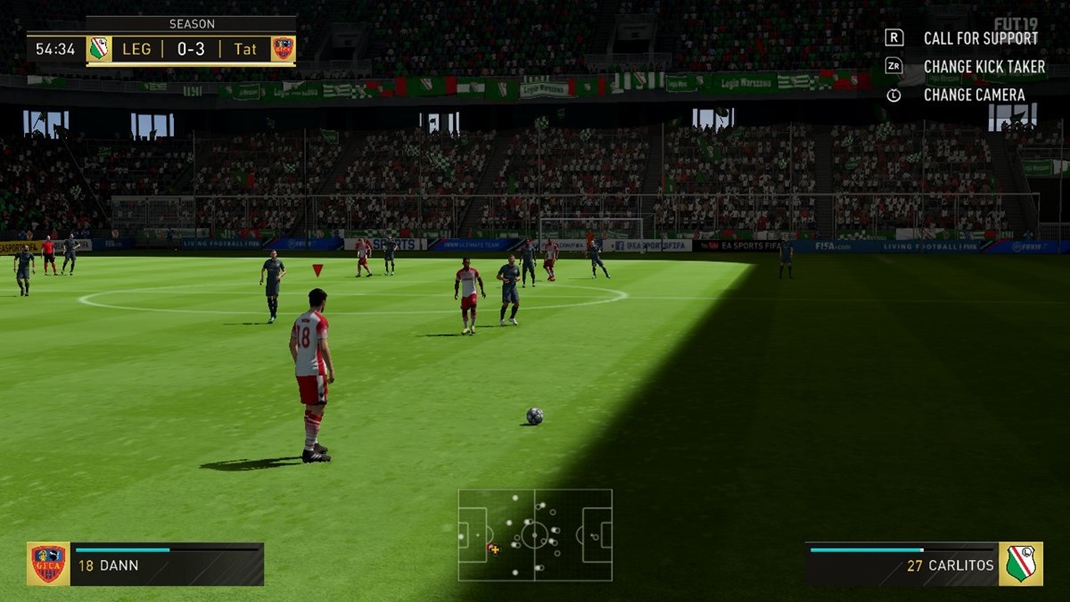 FIFA 19 (Switch) Prezentcia hry zaostva.