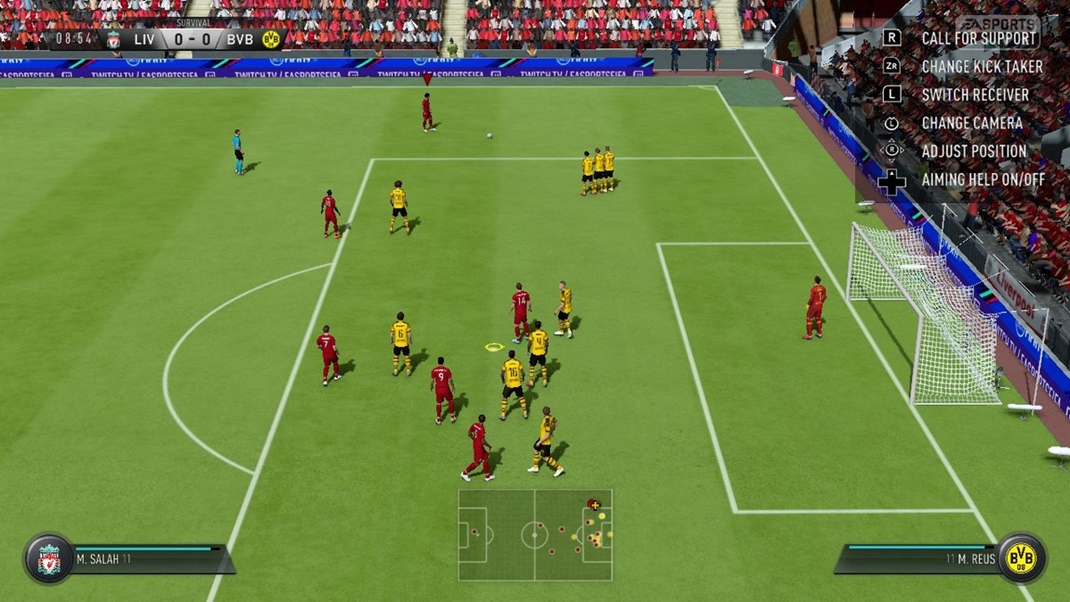 FIFA 19 (Switch) Reim Vkop si aj na Switchi zahrte poda vlastnch pravidiel.
