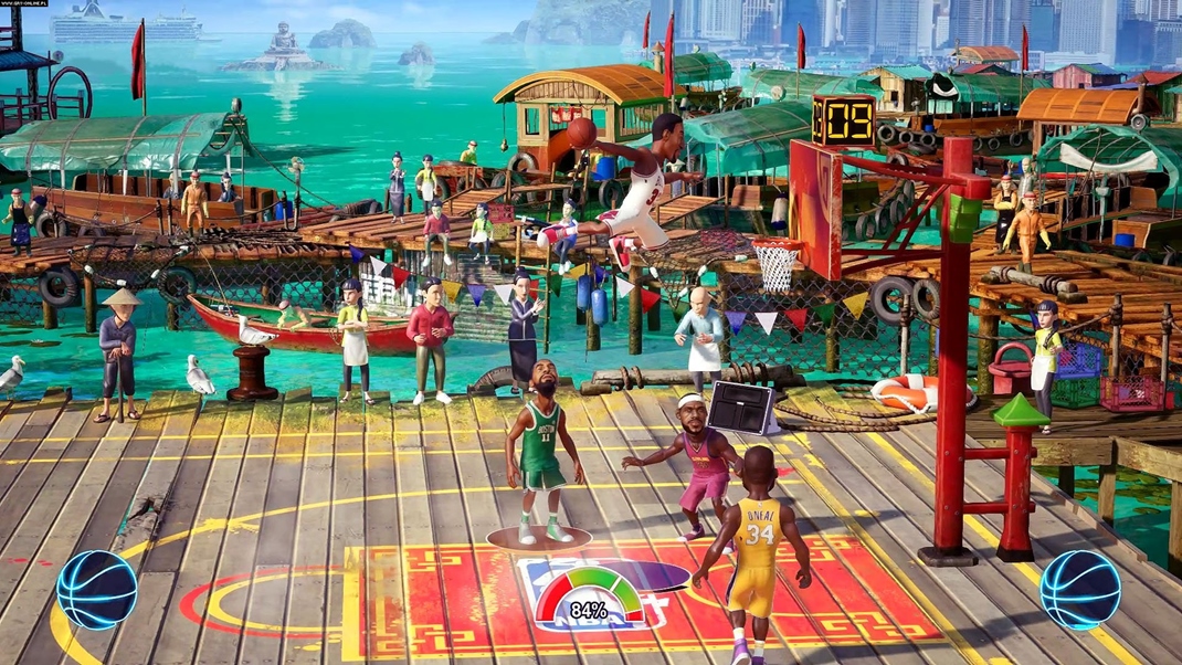 NBA 2K Playgrounds 2 Na ihrisk je rados pozera.