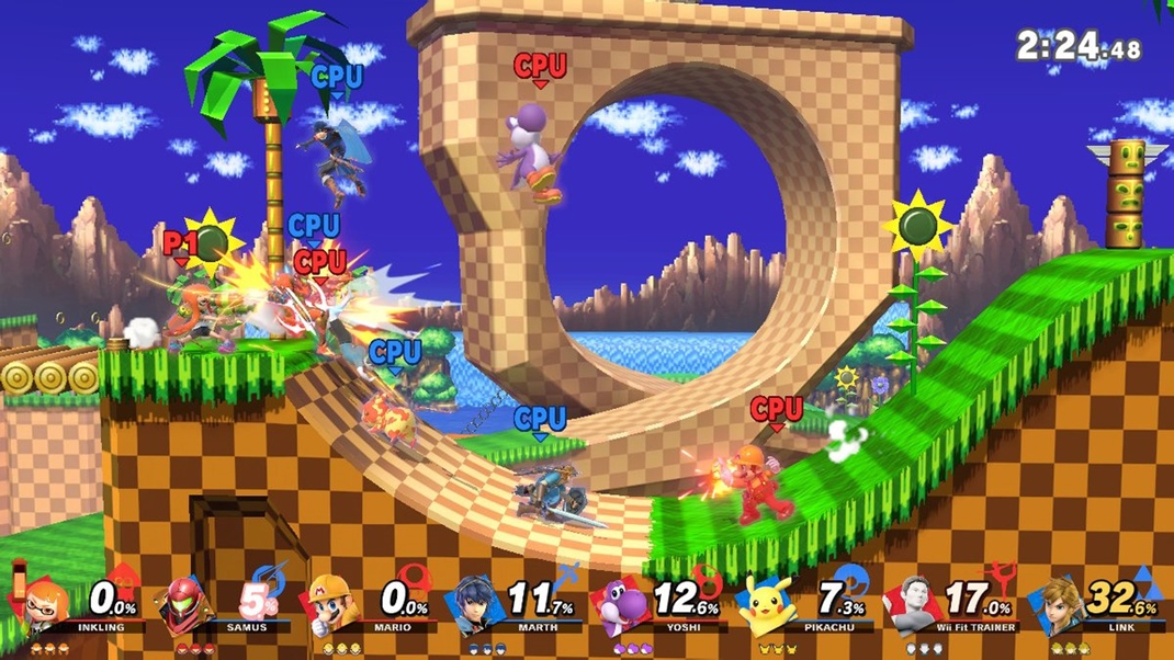 Super Smash Bros. Ultimate Hru si môže zahrať až 8 hráčov naraz.