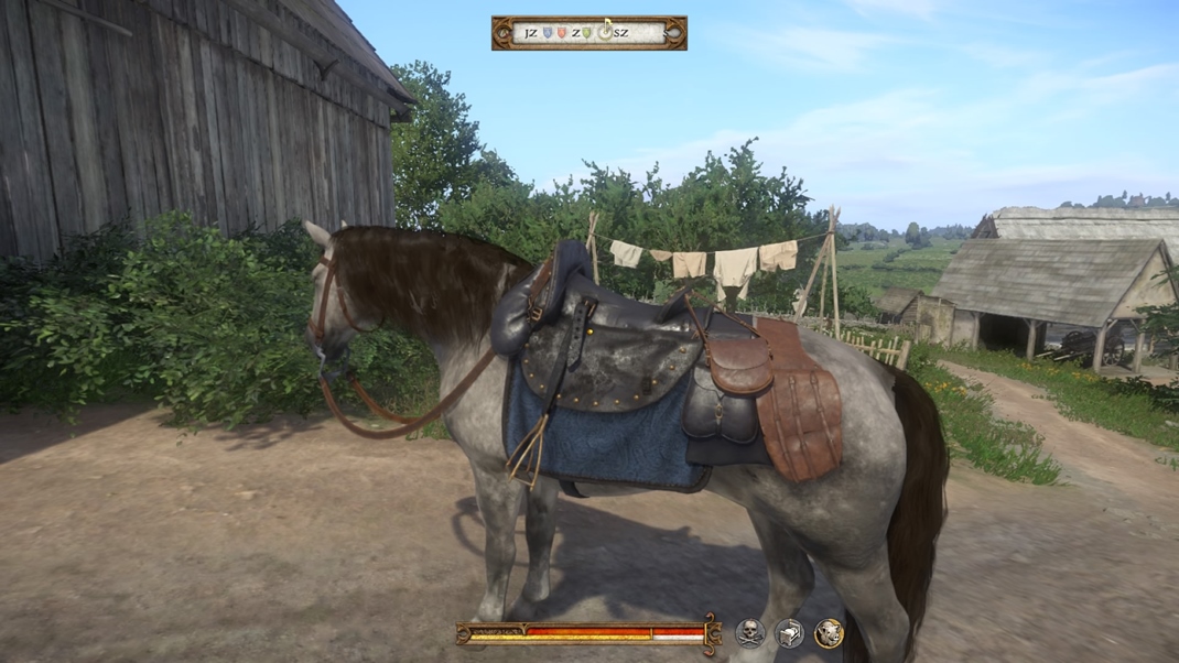 Kingdom Come: Deliverance Koňa môžete vylepšiť nakupovaním zbroje a iných predmetov tak ako seba. Škoda, že sa mu nezlepšujú aj schopnosti.
