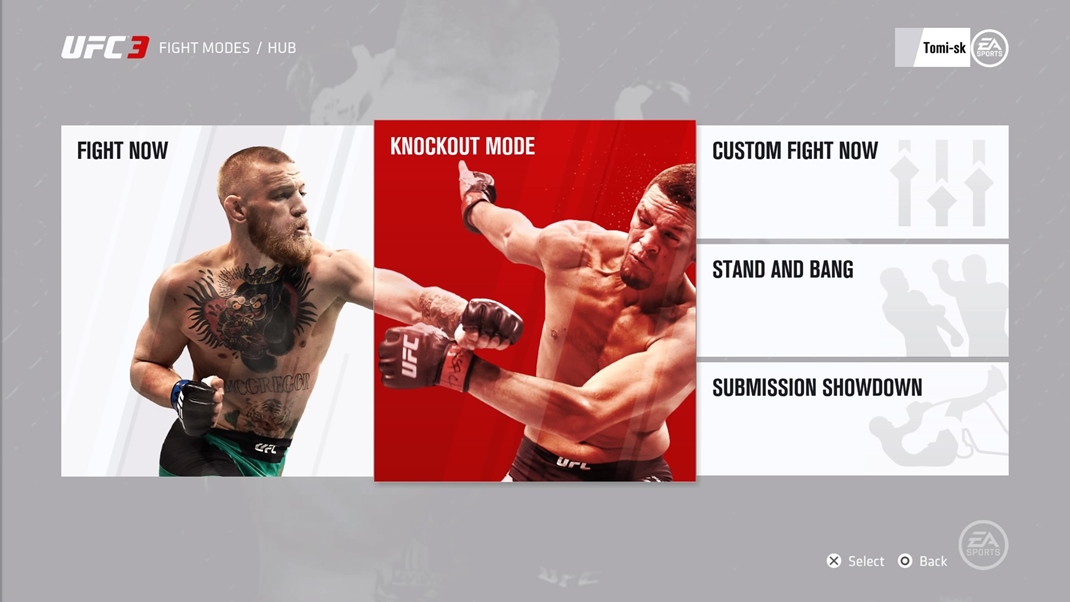 EA Sports UFC 3 Spera mete vyska zloi aj v alch pecilnych reimoch.