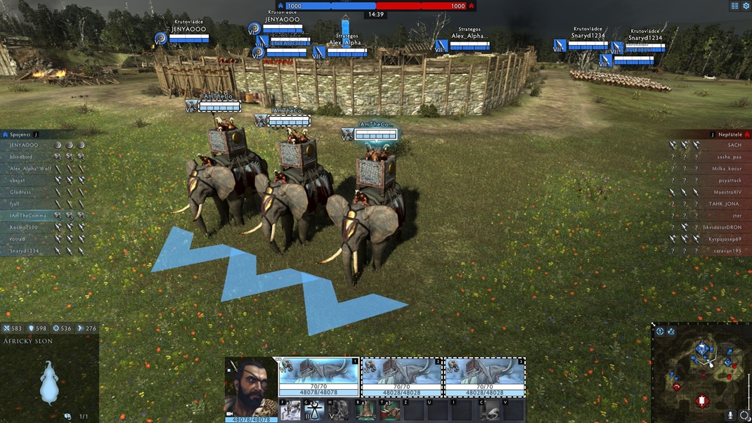 Total War: Arena Kartágo sa oplatí, len ak na bojisko privediete slony.