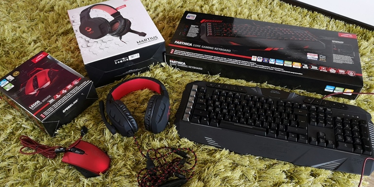 Speedlink Parhtica klvesnica, Ledos my, Martius