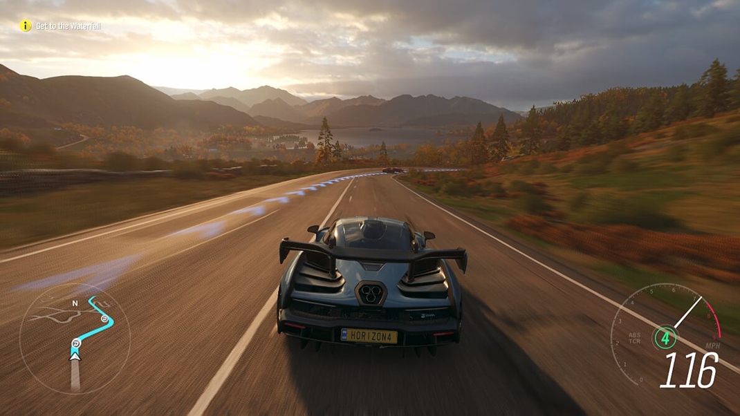 Forza Horizon 4 Zajazdíte si na exotických a luxusných autách z plagátov.
