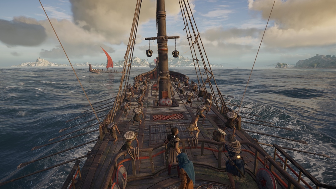 Assassin's Creed Odyssey Mapa hry je masvna a kee ide o Grcko a jeho ostrovy, budete sa aj plavi a bojova na moriach.