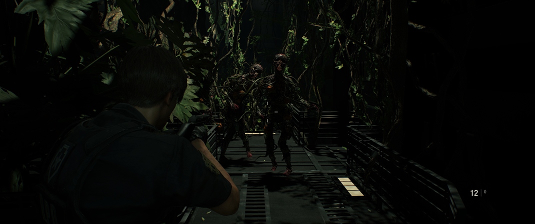 Resident Evil 2 Na týchto tradičné zbrane neplatia, ale neznášajú oheň.