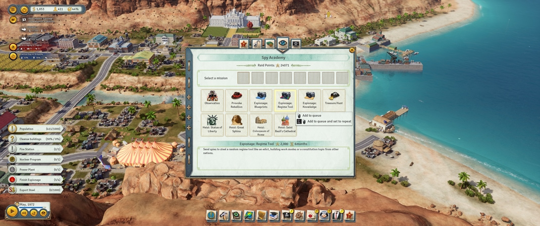 Tropico 6 Agenti dobre poslia na pion aj zskanie niektorch uniktnych stavieb.