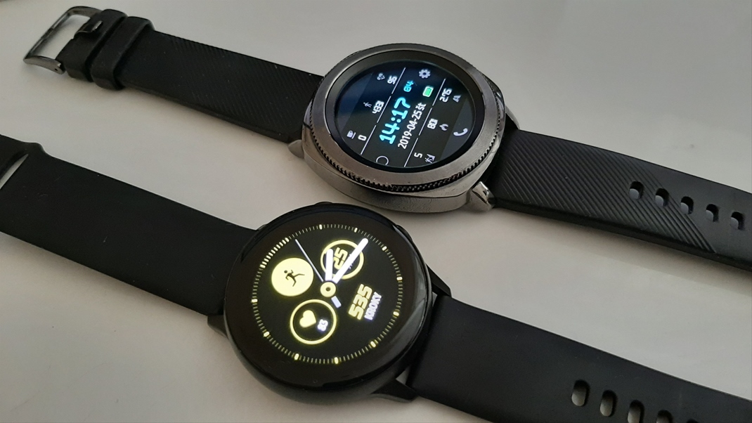 Samsung Galaxy Watch Active Porovnanie so starmi Gear Sport