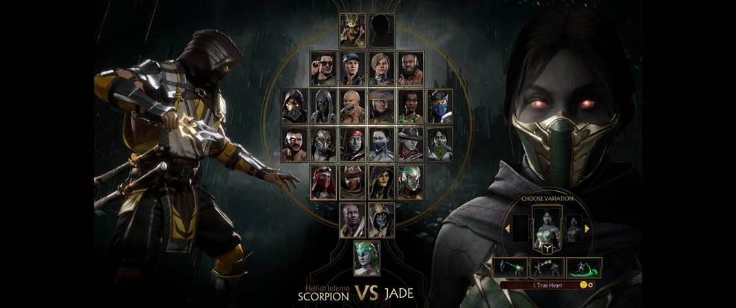 Mortal Kombat 11 Sortiment bojovnkov je slun u teraz, al pribudn v DLC.