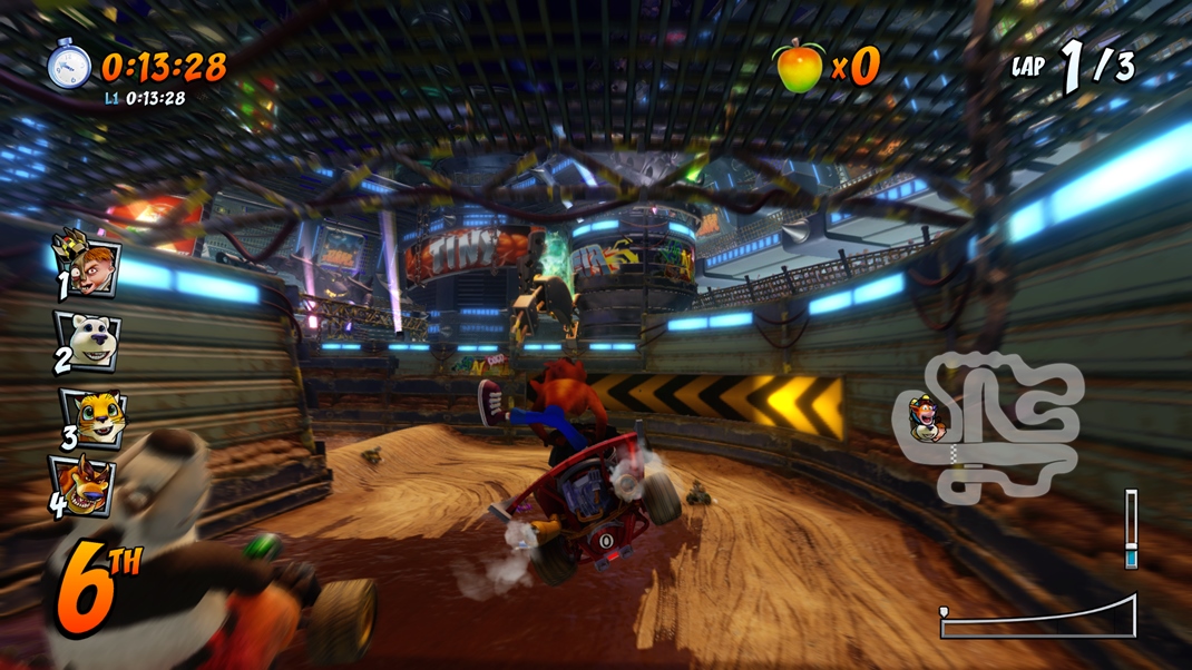 Crash Team Racing Nitro-Fueled Trate sú plné rôznych detailov.