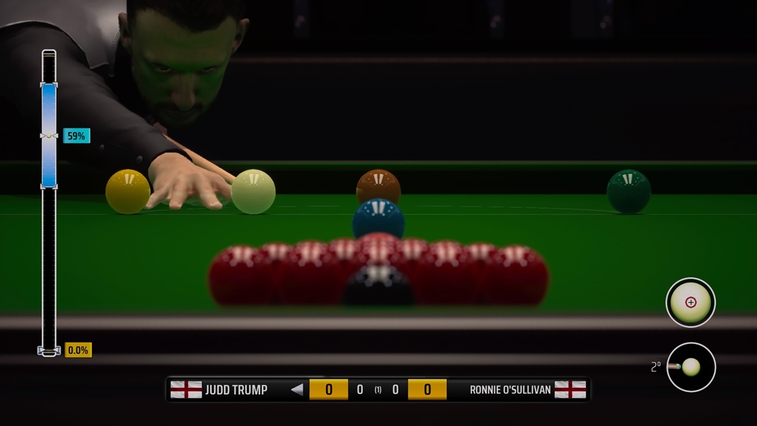 Snooker 19 U to len trafi sprvne.