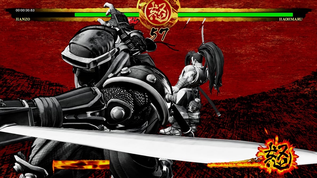 Samurai Shodown Na špeciálne útoky sa pozerá dobre.