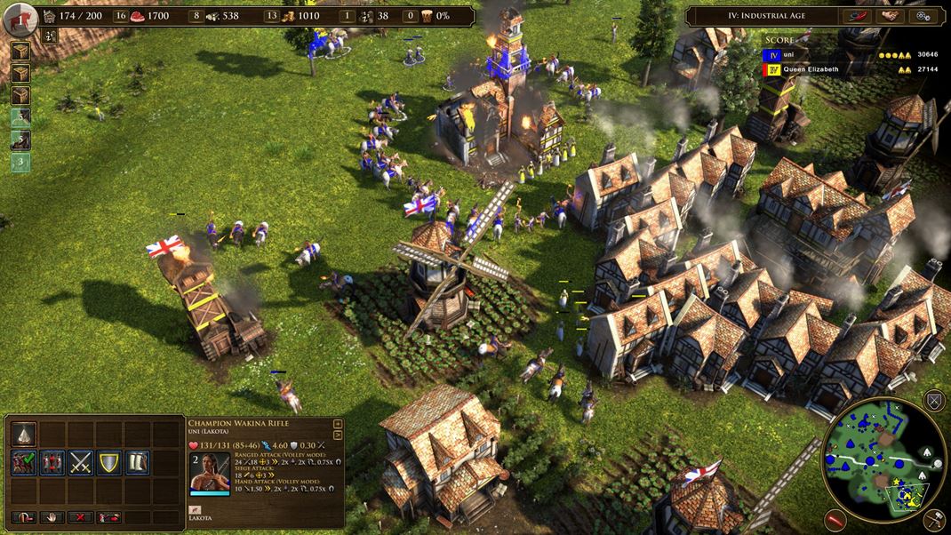 Age of Empires III: Definitive Edition Indini to maj bez obliehacch zbran nronejie.