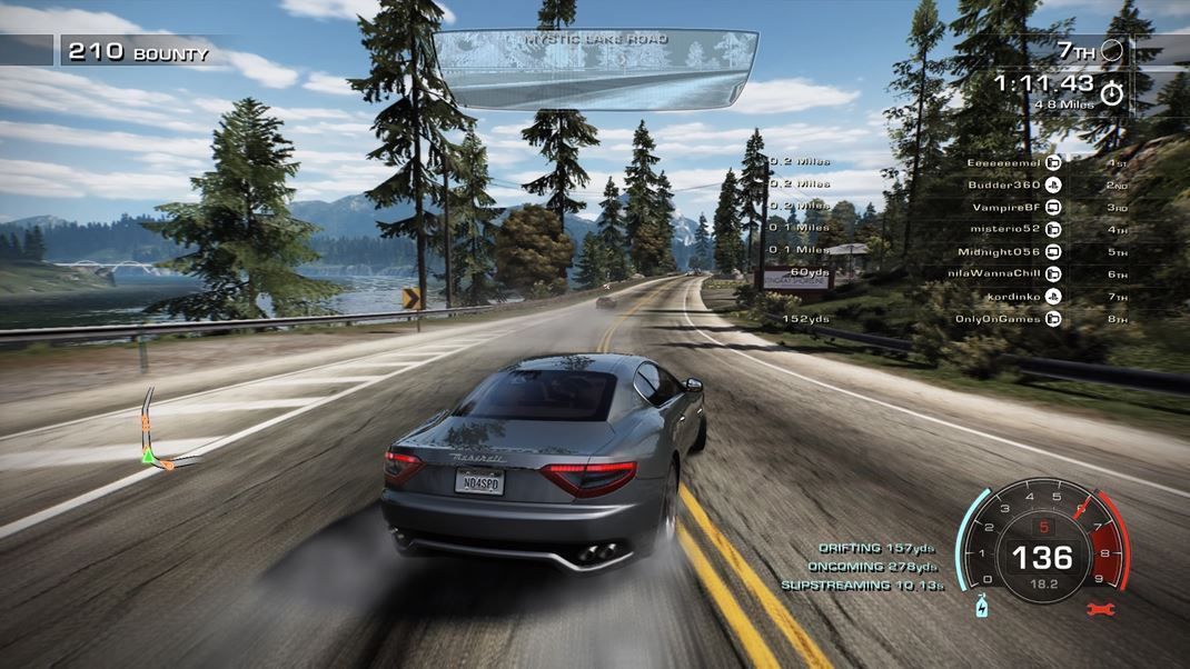 Need for Speed: Hot Pursuit Remastered Ovldanie vozidiel je na arkdu pomerne akopdne.