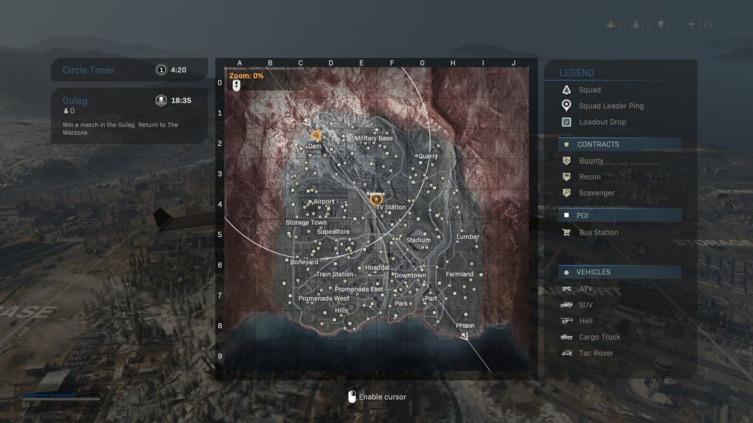 Call of Duty: Warzone Mapa ponúkne množstvo známych lokalít z iných máp a z kampane.