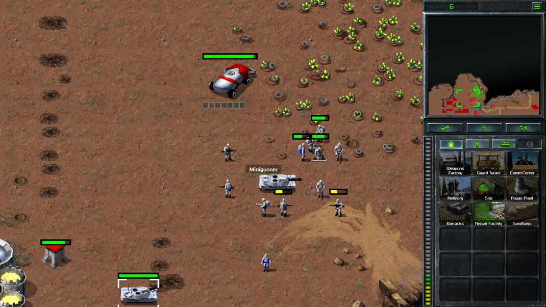Command & Conquer Remastered Collection Aj pri zoome je moderná grafika pekná.