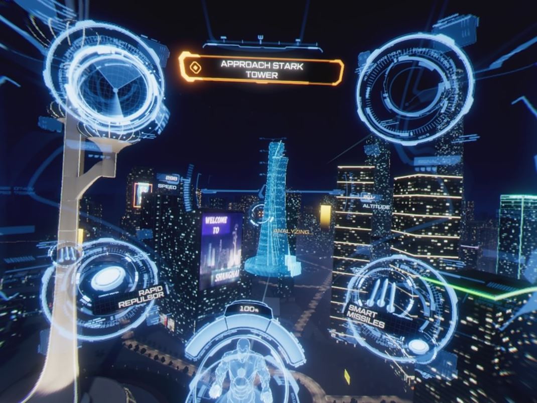 Marvel's Iron Man VR Grafika prostredí nie je práve najlepšia