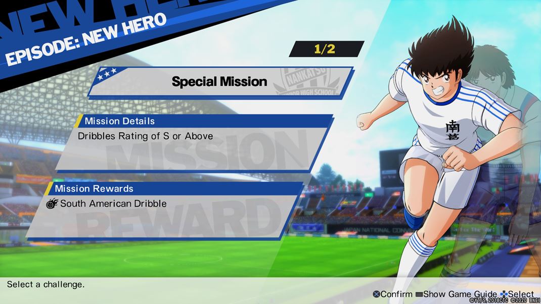 Captain Tsubasa: Rise of New Champions Nechbaj pecilne vzvy a ani misie