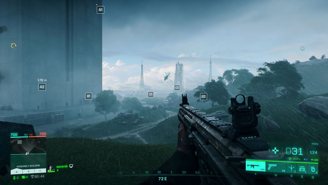 Battlefield 2042 Deštrukcia prostredia je teraz menšia, nahrádza to rôzne počasie.