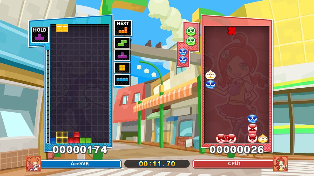 Puyo Puyo Tetris 2 Hra spja dva dobre znme koncepty