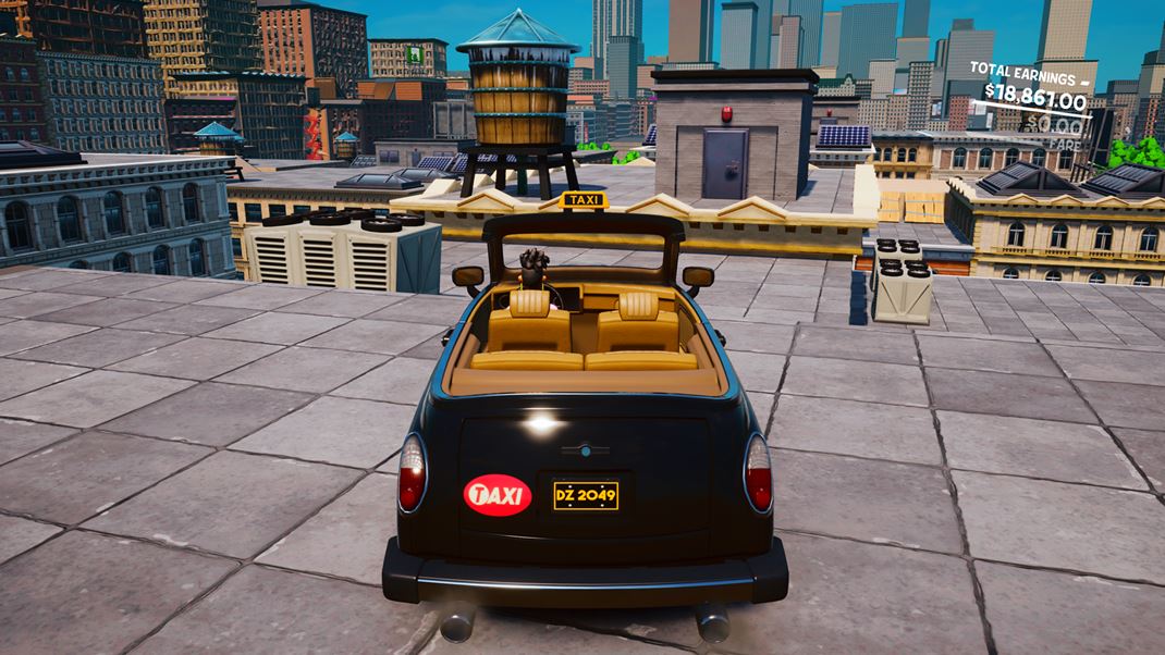 Taxi Chaos Spoznáte nielen cesty, ale aj strechy mesta
