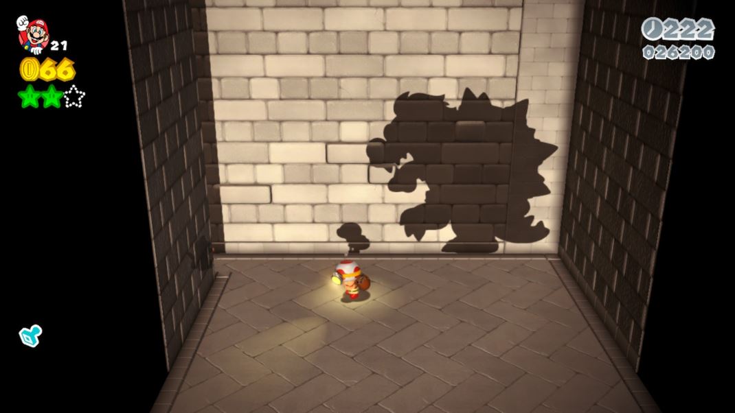 Super Mario 3D World + Bowser's Fury Levely sú plné rôznych nápadov, napríklad tieňohry