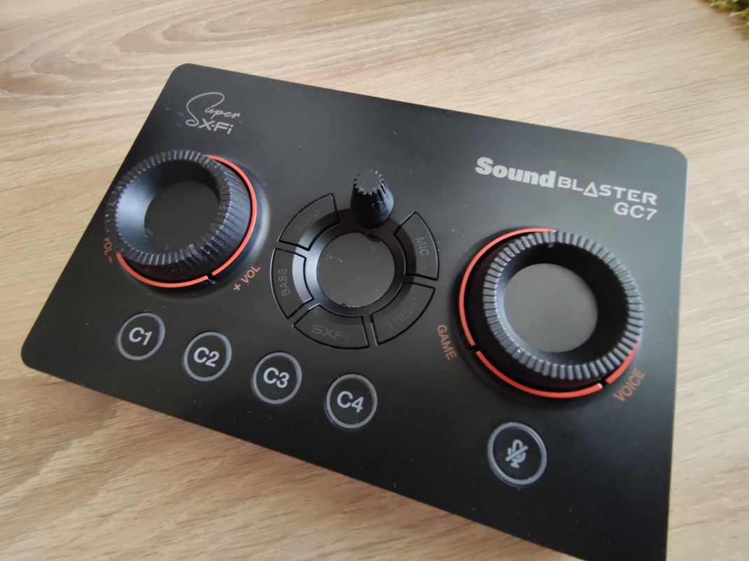 Звуковая карта creative sound blaster gc7