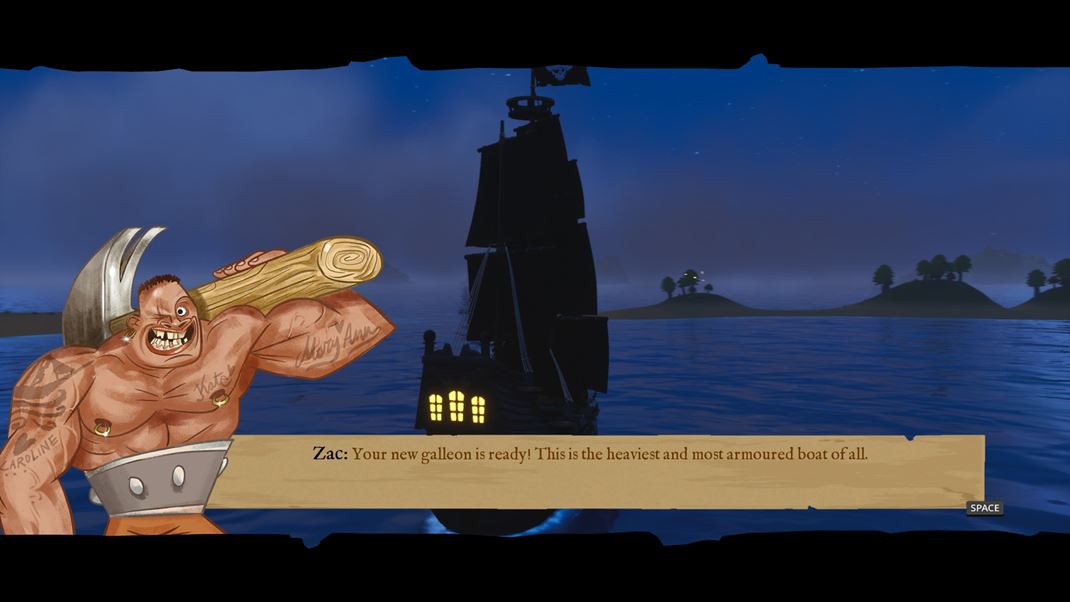King of Seas Hra celkovo psob rozprvkovo a detsky a podtrhuj to aj animcie.