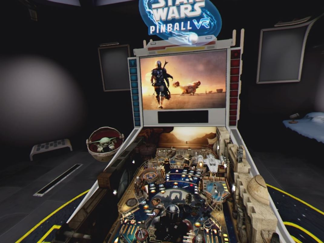 Star Wars Pinball VR ije to nielen na stoloch, ale aj mimo nich
