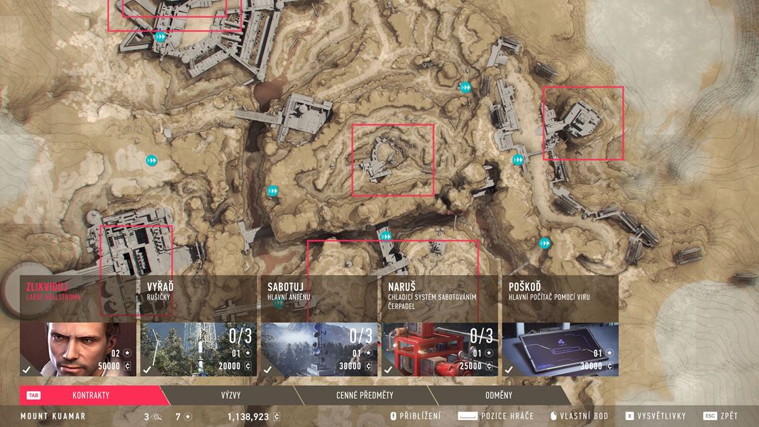 Sniper: Ghost Warrior Contracts 2 Cieľov misií bude niekoľko a bude ich potrebné nájsť na rozsiahlych mapách.