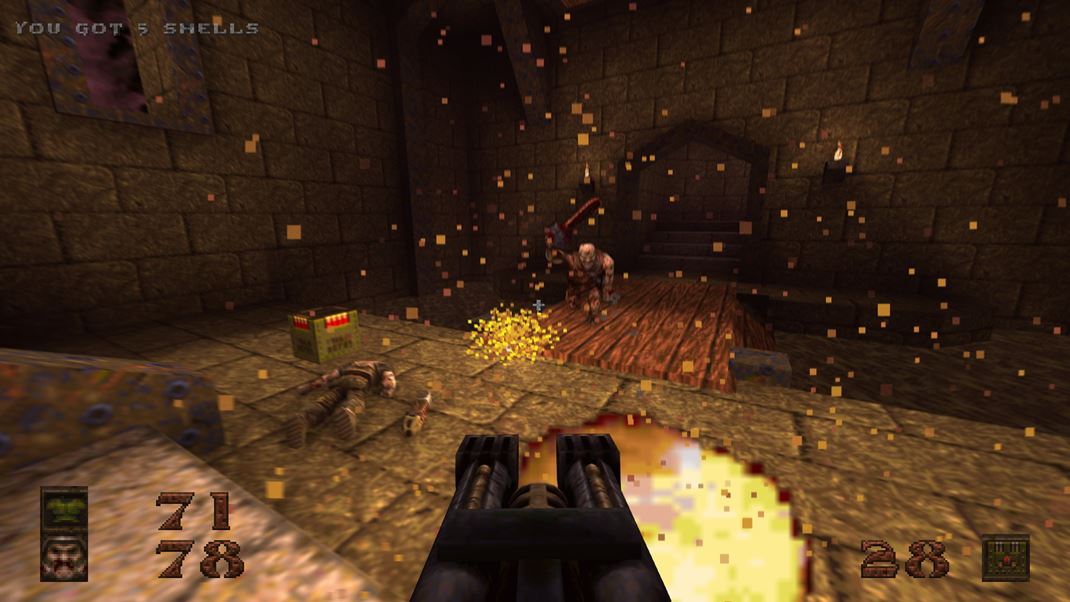 Quake Môžete si užiť stále parádnu akciu