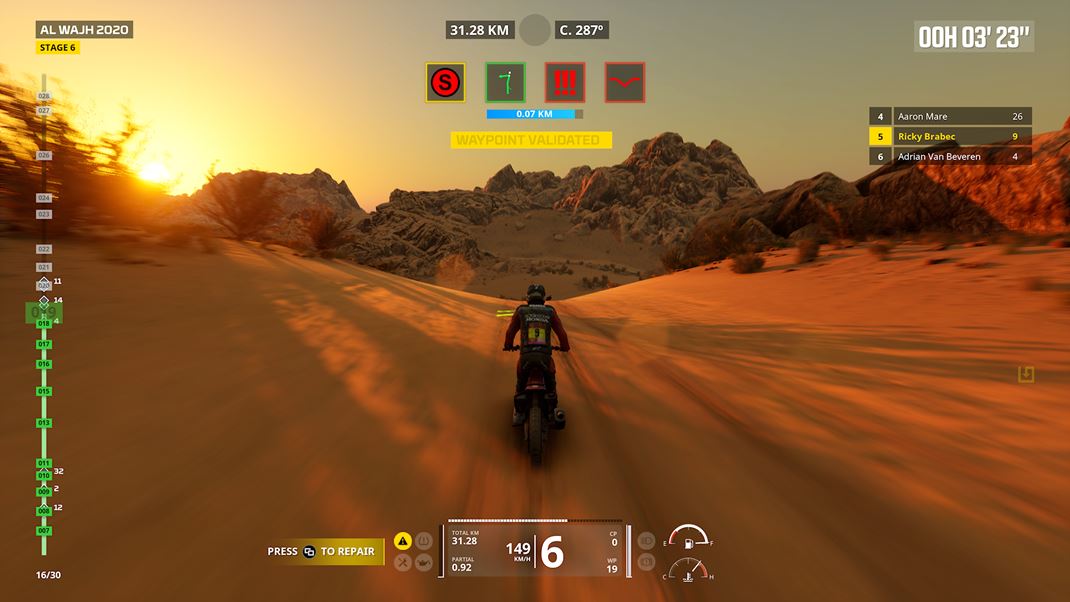 Dakar Desert Rally Hra vie vyzerať veľmi pekne
