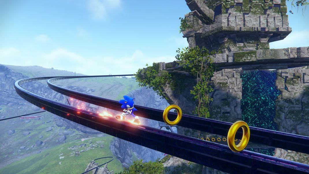 Sonic Frontiers Zbieranie krúžkov je v Sonic hre nutnosťou.