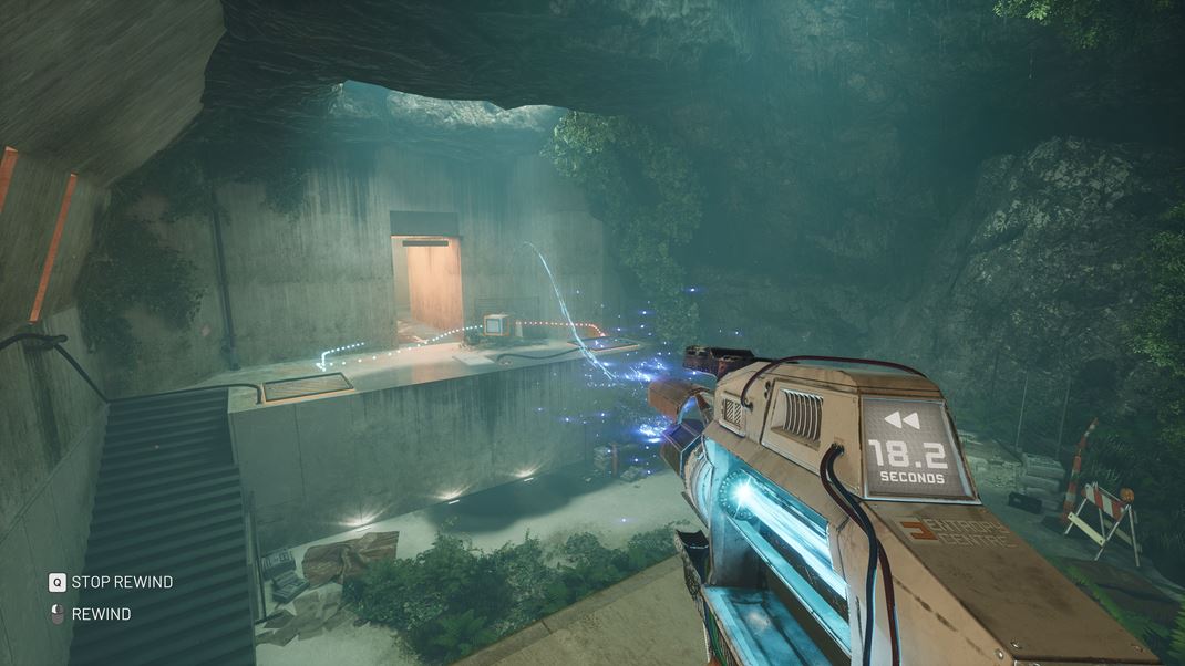The Entropy Centre Časová zbraň vám umožní vracať objekty v čase späť.